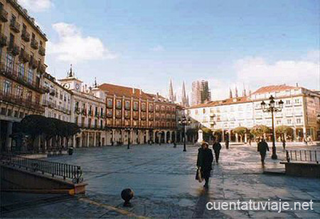 Plaza Mayor de Burgos.